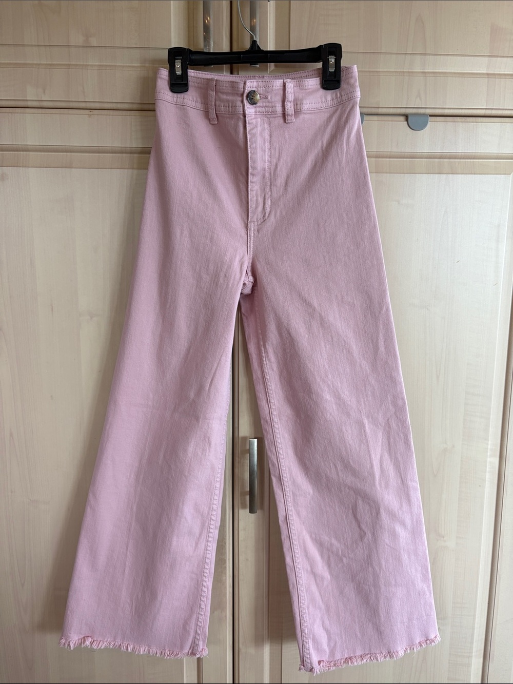Billabong Pink Wide-Leg Jeans